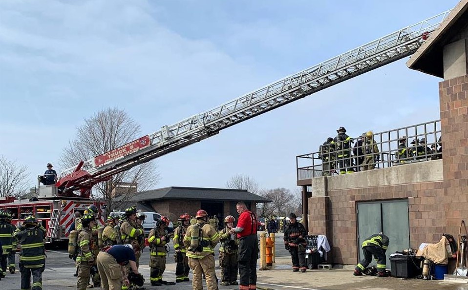 Fire Explorers in Training