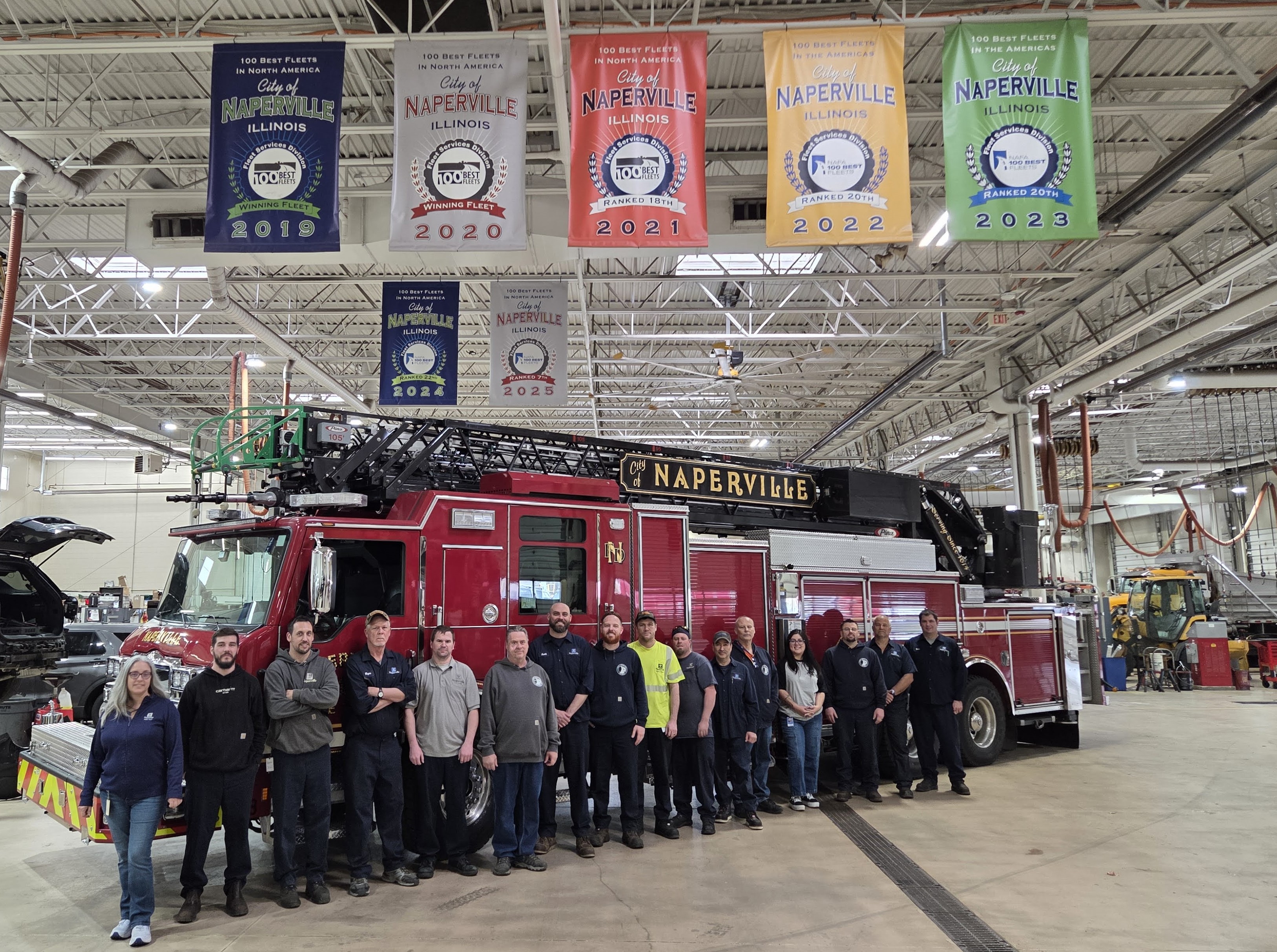 City of Naperville 2026 Fleet Team