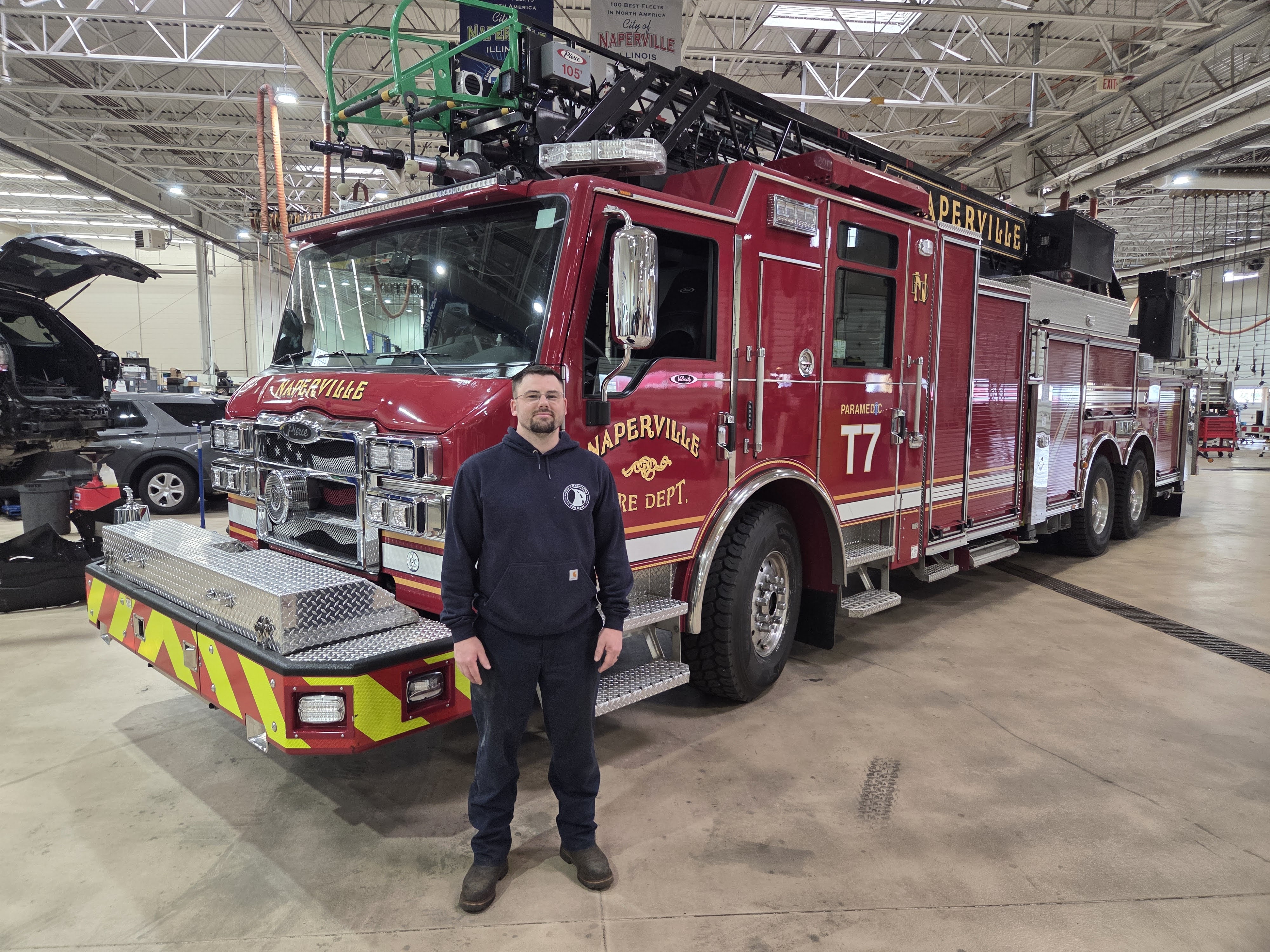 Jordan Gilbert, Heavy Equipment Technician III