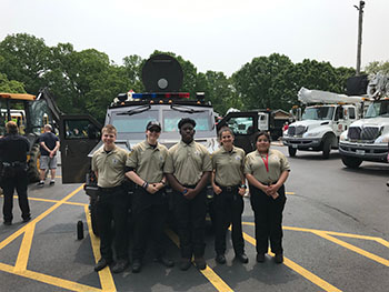 cadets volunteering