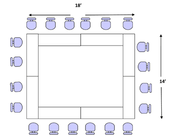Meeting Room Layout Templates