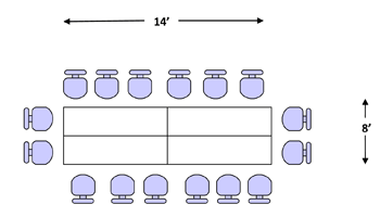 Conference Table Seating Chart