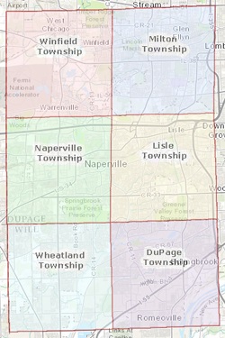 Townships The City Of Naperville - 