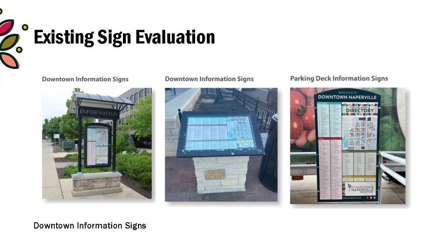 Existing Sign Evaluation - Downtown Information Signs